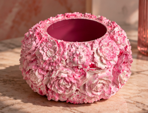 Vaas Alla Roze-Wit