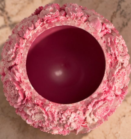 Vaas Alla Roze-Wit